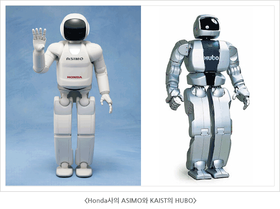 Honda ASIMO KAIST HUBO